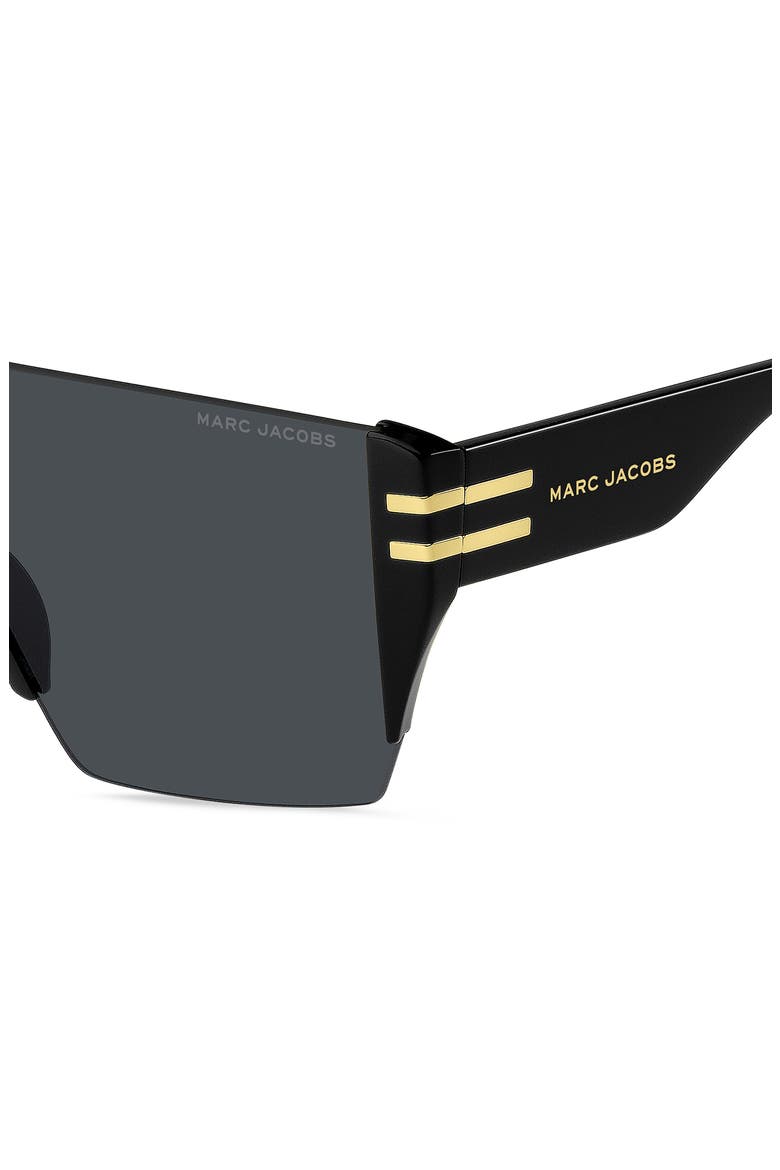 99mm Shield Sunglasses, Alternate, color, BLACK/ GREY