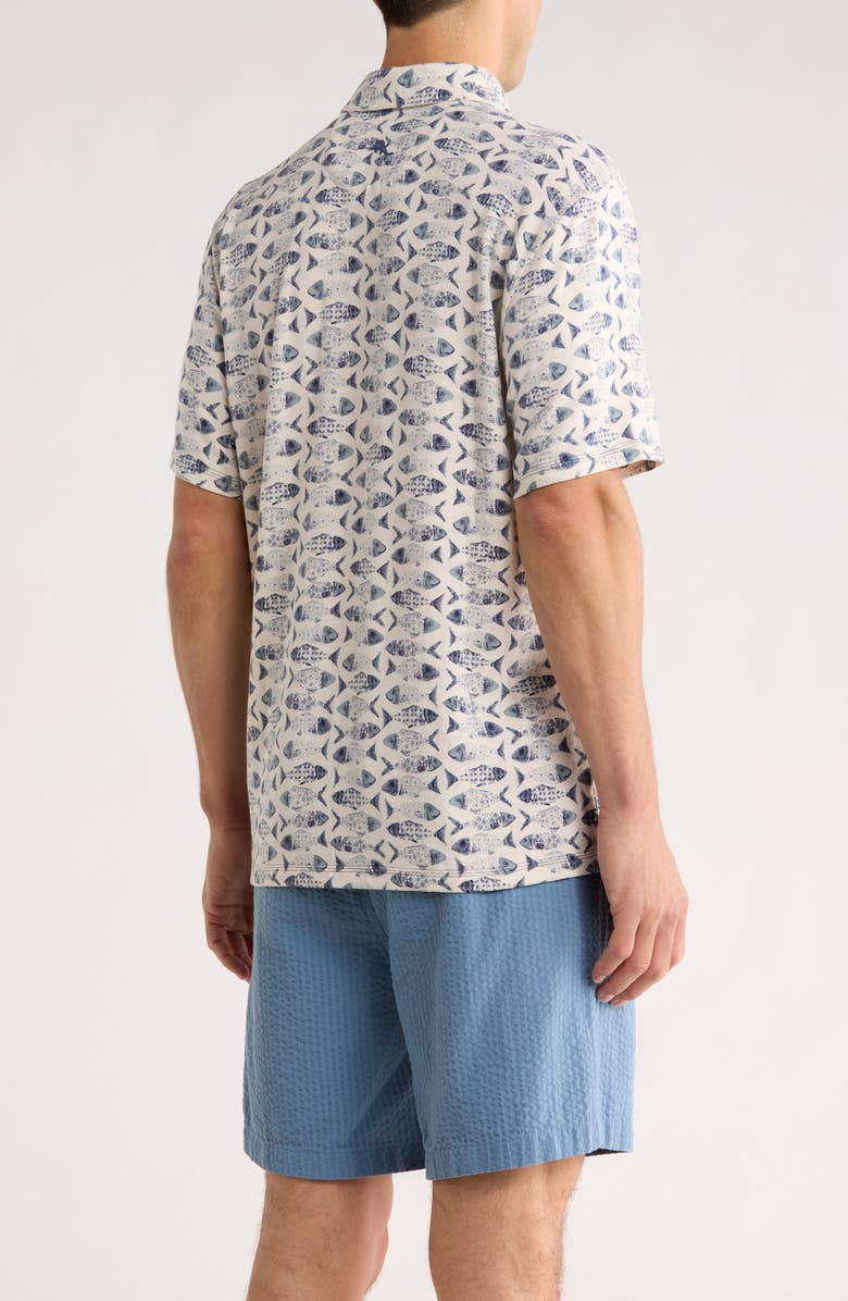 Tommy Bahama Sardina Soirée Polo, Alternate, color, Natural