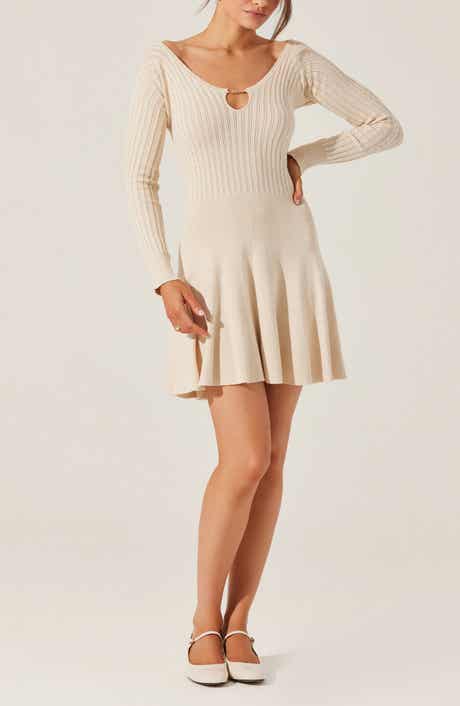 ASTR the Label Cybele Long Sleeve Sweater Dress