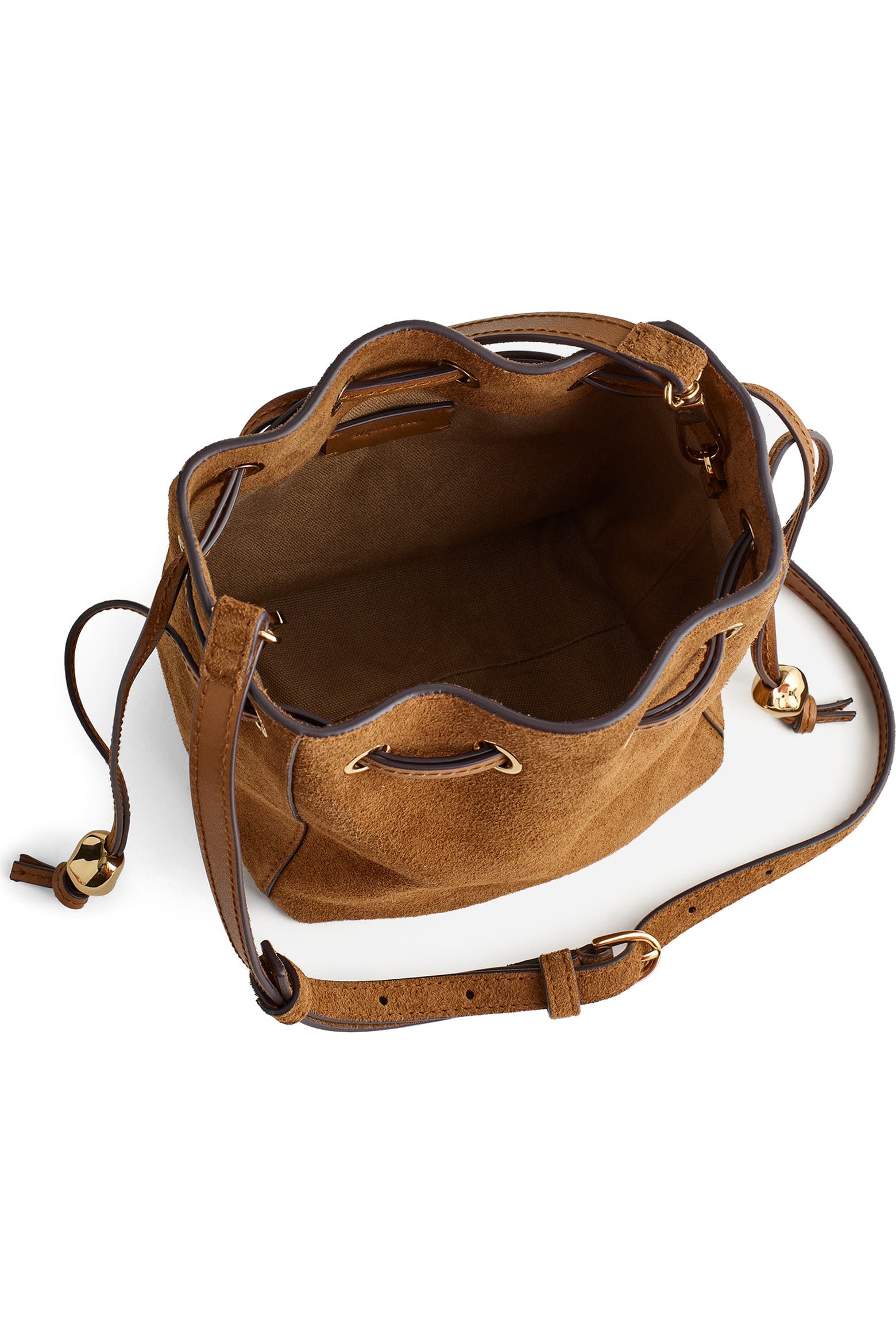 Corpse Bucket Madewell Suede Bucket Crossbody Bag (Women) | Nordstromrack