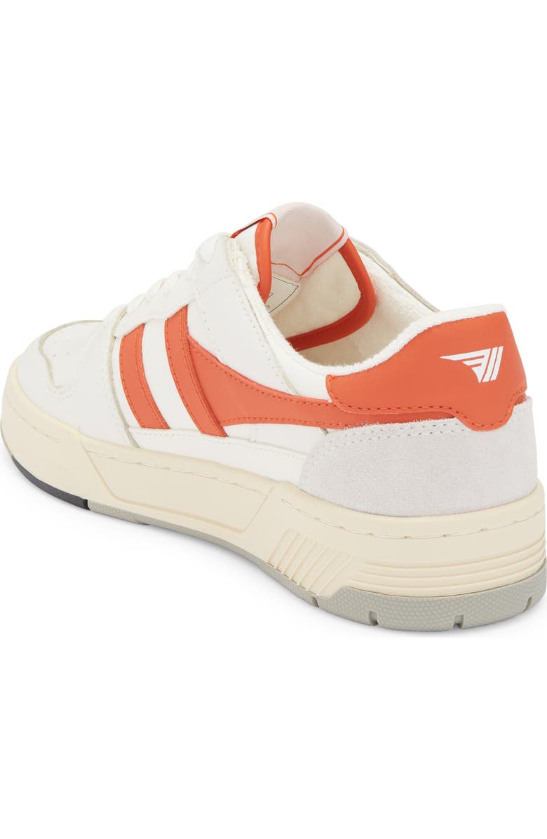 Gola Allcourt Trainer Low Top Sneaker, Alternate, color, White/ Saffron