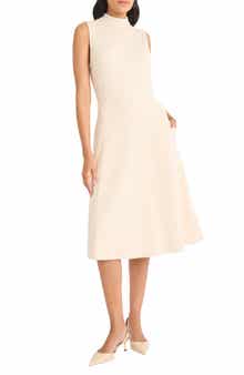 Maggy London Marled Knit Midi Dress