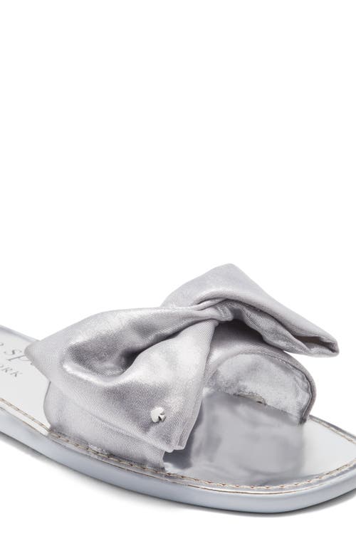 Kate Spade New York Bikini Slide Sandal In Gray