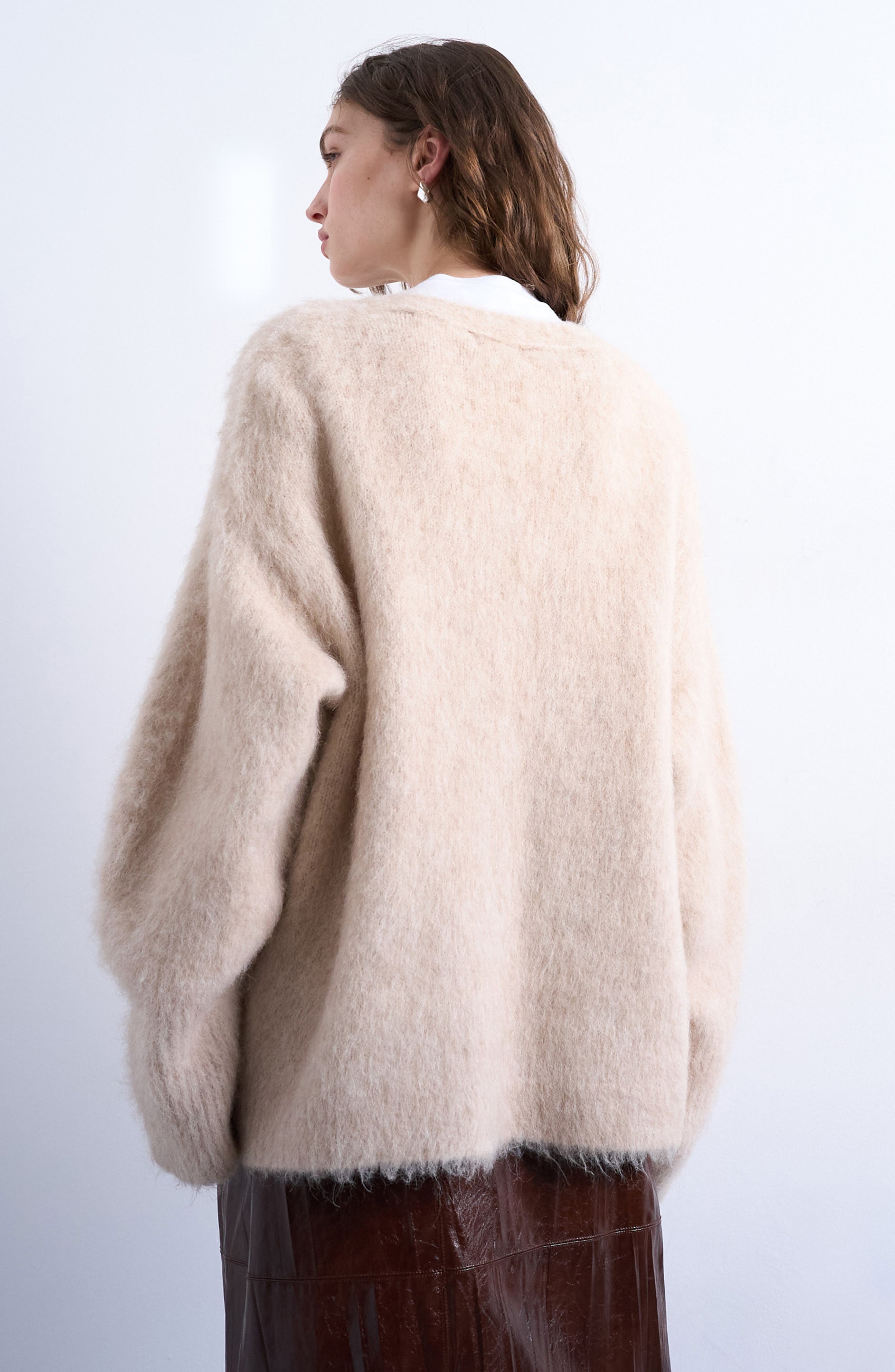 Alpaca Blend Cardigan - image 2