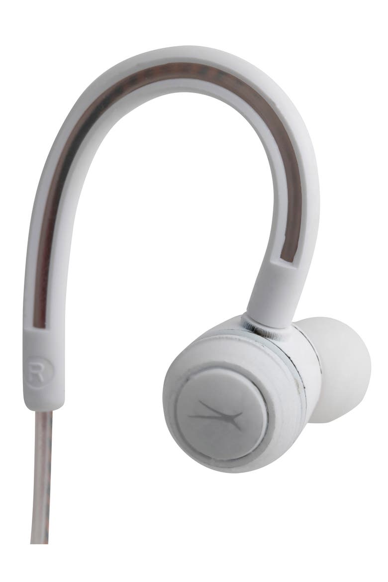 Glow Run Bluetooth® Sport Earbuds, Alternate, color, WHITE