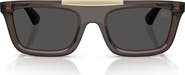 Burberry 54mm Rectangular Sunglasses