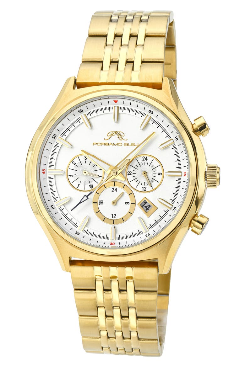 Charlie Multifunction Bracelet Strap Watch, 45mm video