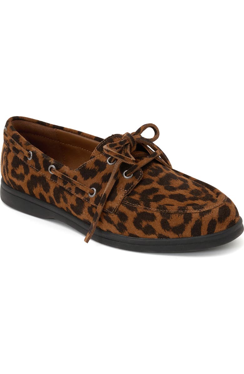 Reiss Lola Boat Shoe, Main, color, Animal