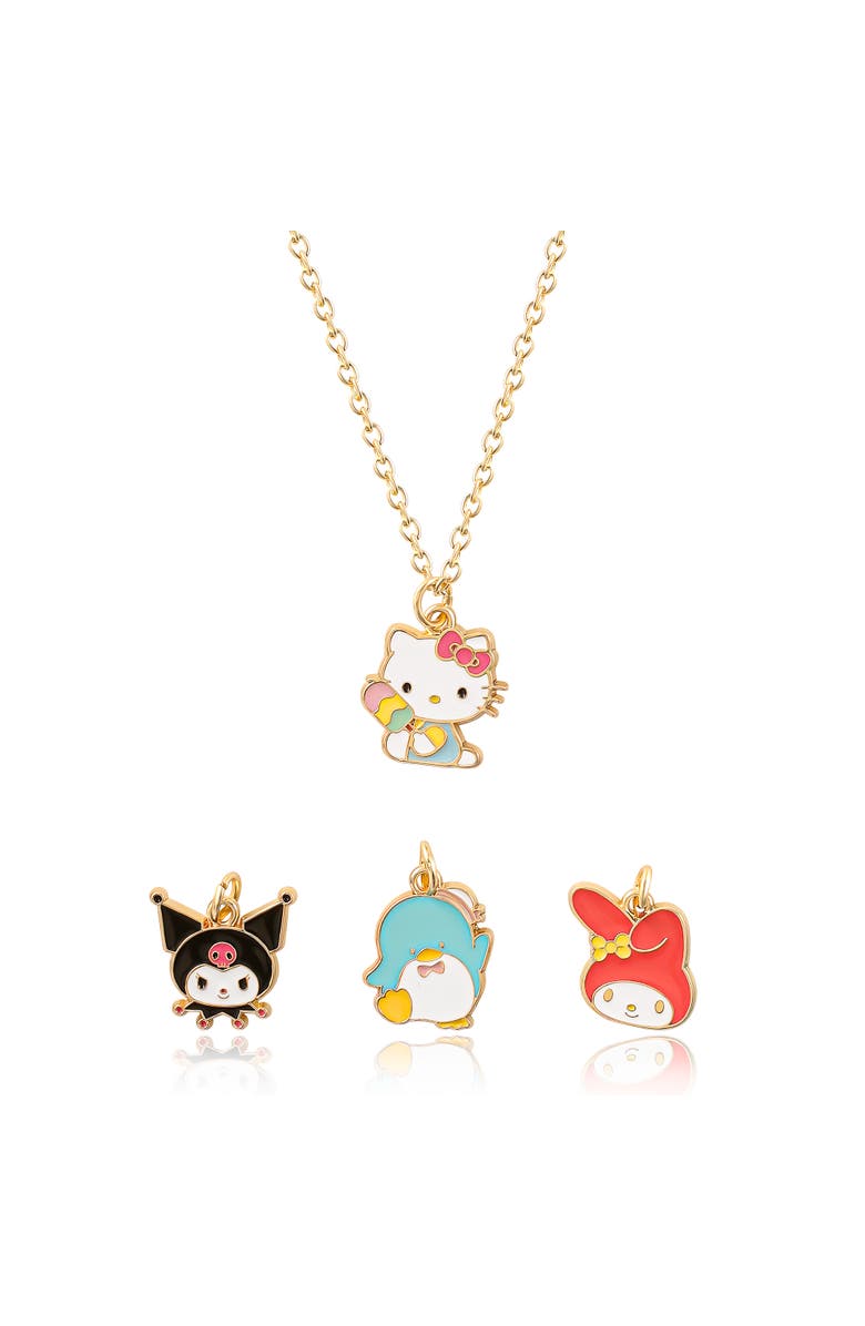 Hello Kitty & Friends Charm Set DIY With Necklace Chain, Main, color, 