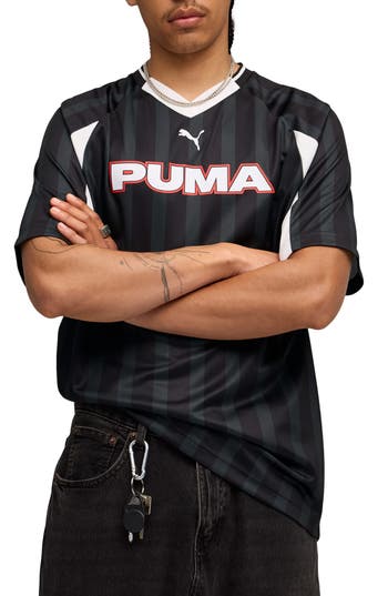 Puma Sport Football Jersey In Black
