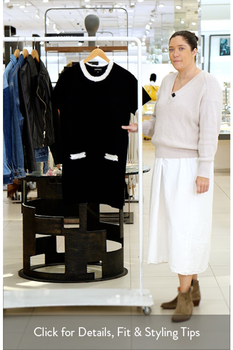 Short Sleeve Knit Shift Dress video