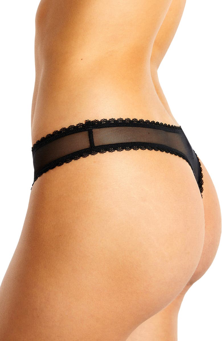 JOURNELLE Victoire Thong, Alternate, color, Noir