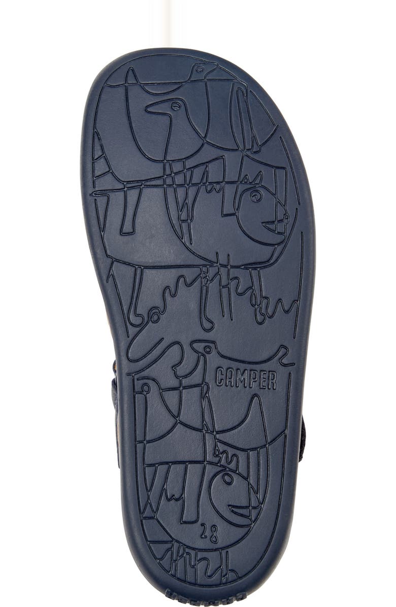 Camper Kids' Bicho Fisherman Sandal, Alternate, color, Navy