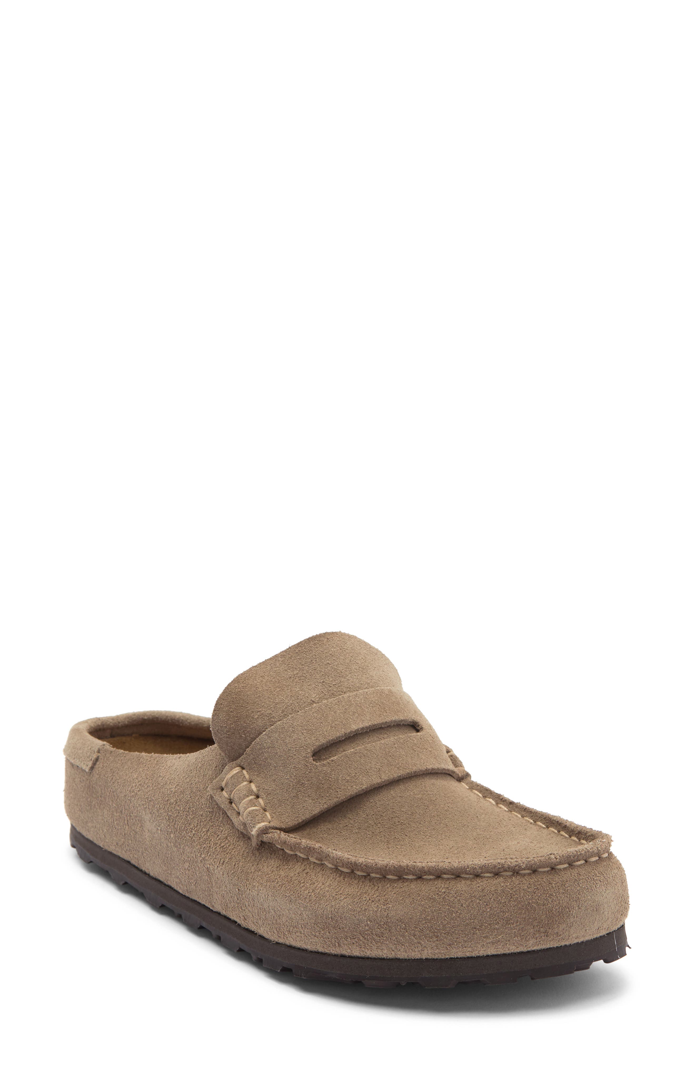 Birkenstock Naples Clog, Main, color, Gray Taupe