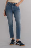 KUT from the Kloth Rachael Fab Ab High Waist Crop Mom Jeans