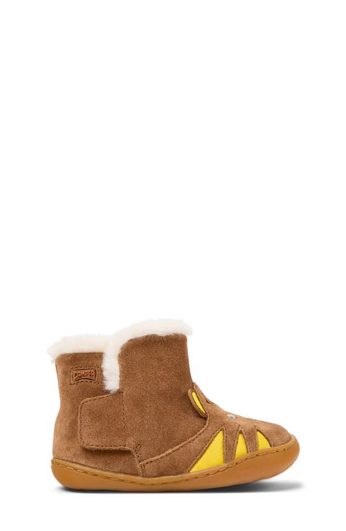 Camper Kids' Peu Cami First Walker Bootie In Brown