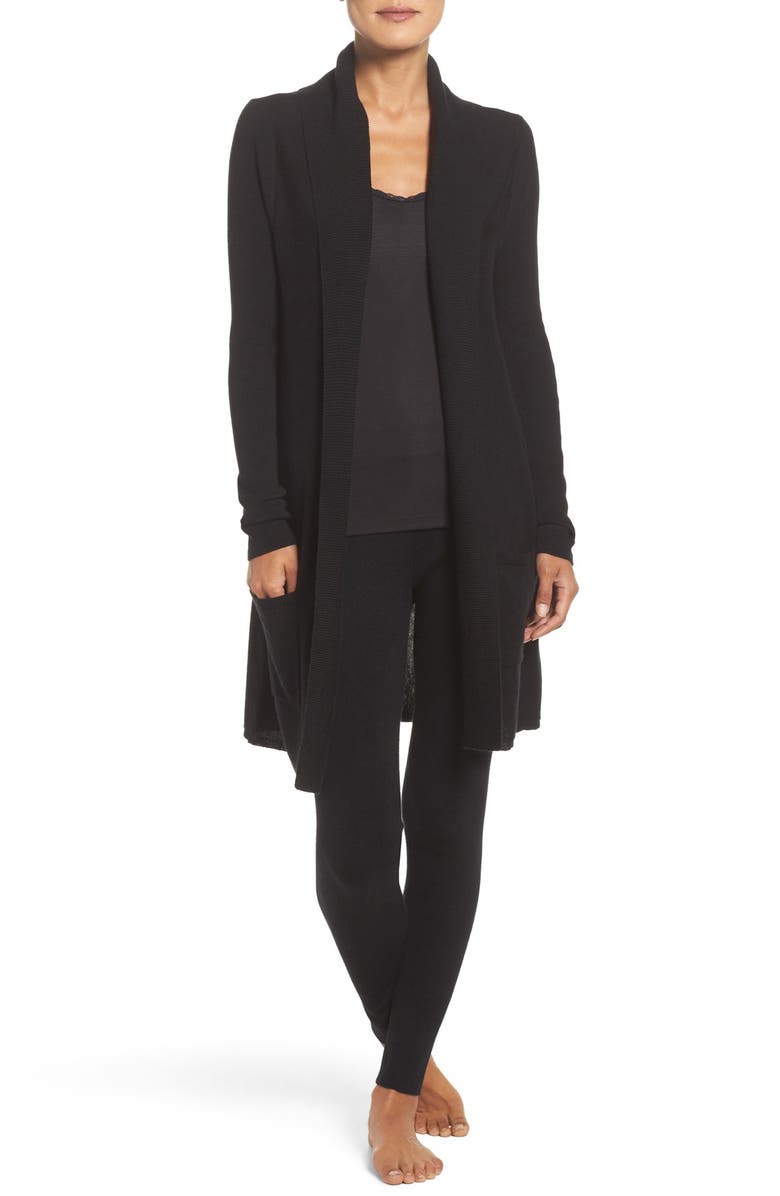 Nordstrom Lingerie Ribbed Leggings, Alternate, color, 