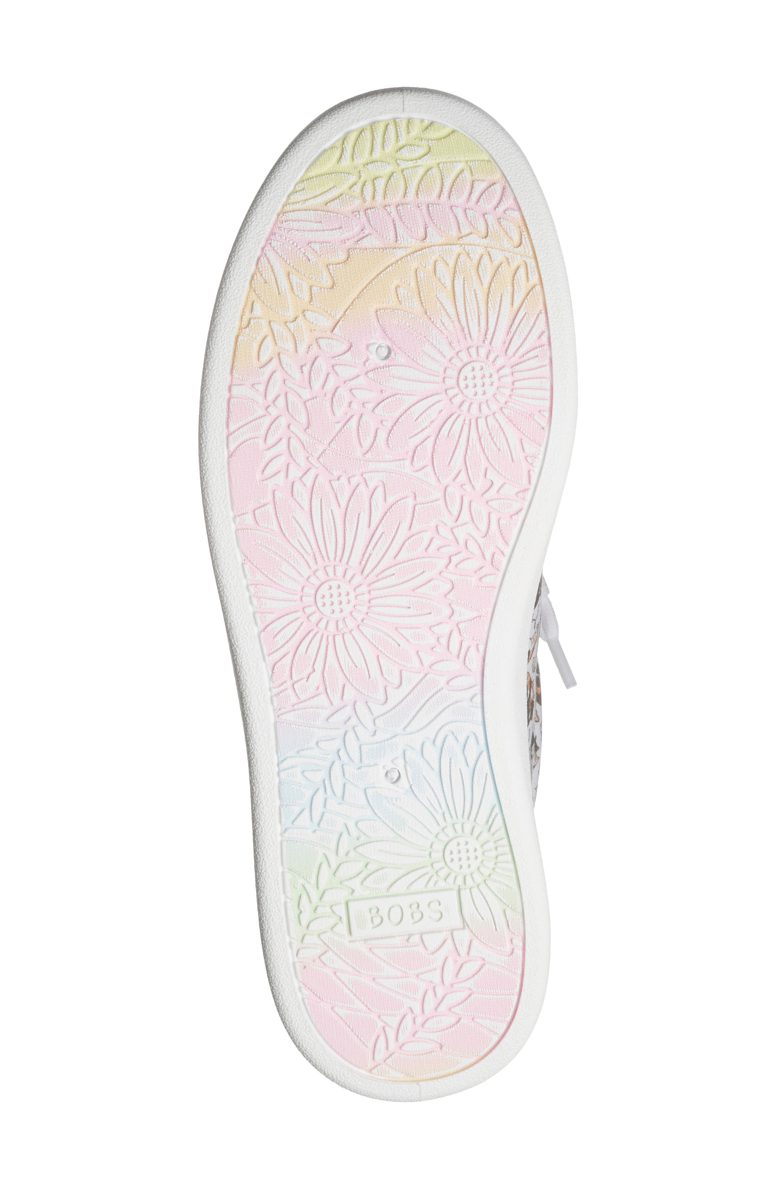 SKECHERS Slip-Ins<sup>®</sup> BOBS<sup>®</sup> D'Vine Sneaker, Alternate, color, White Multi