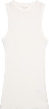 Lisa Yang Amya Ribbed Cotton & Cashmere Sleeveless Sweater