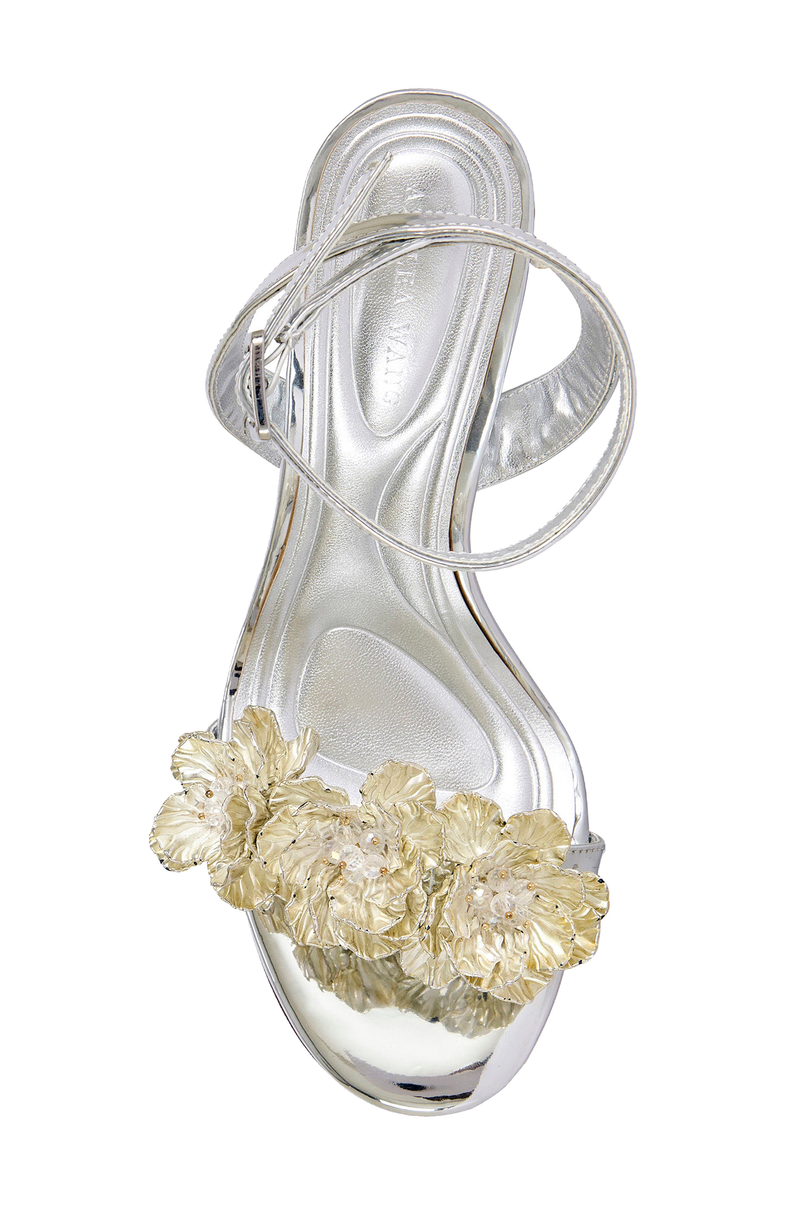 AZALEA WANG Winters Ankle Strap Wedge Sandal, Alternate, color, 