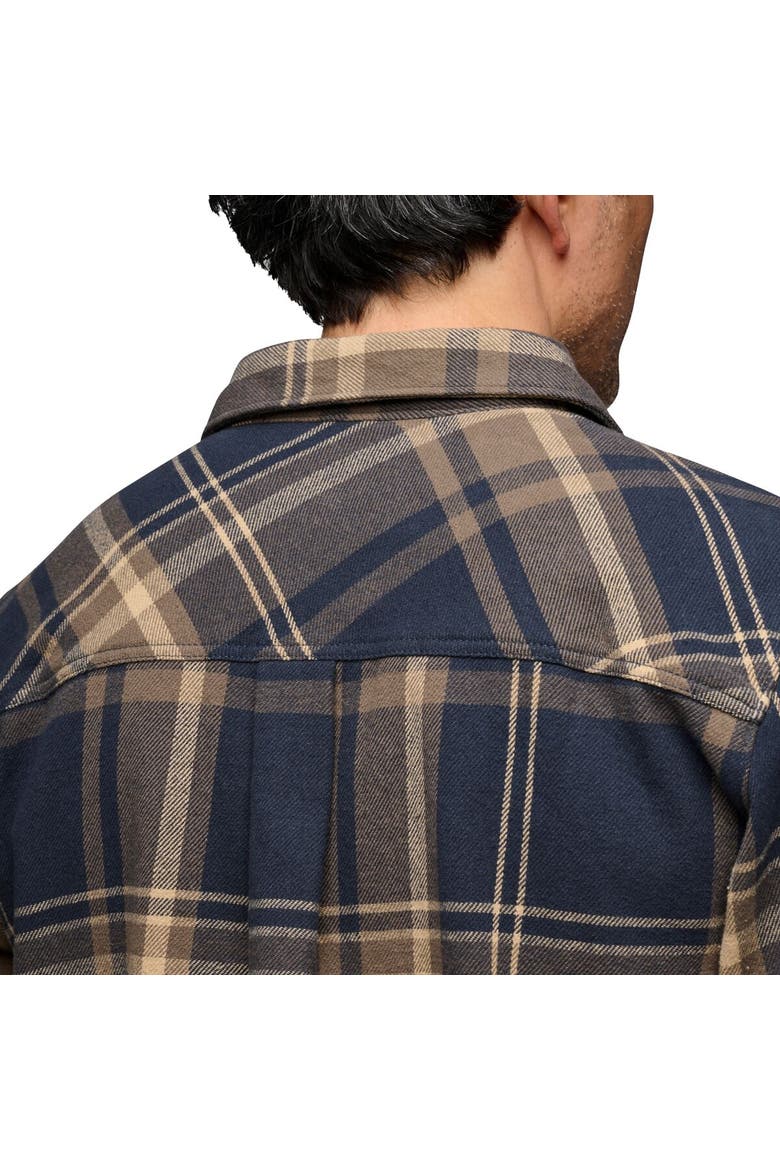 Project Flannel - Men's, Alternate, color, Charcoal/Walnut Plaid