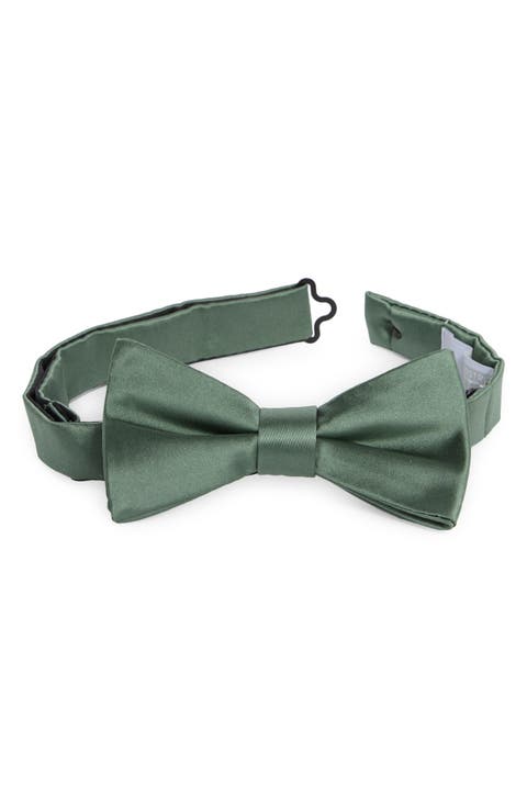 Satin Solid Bow Tie