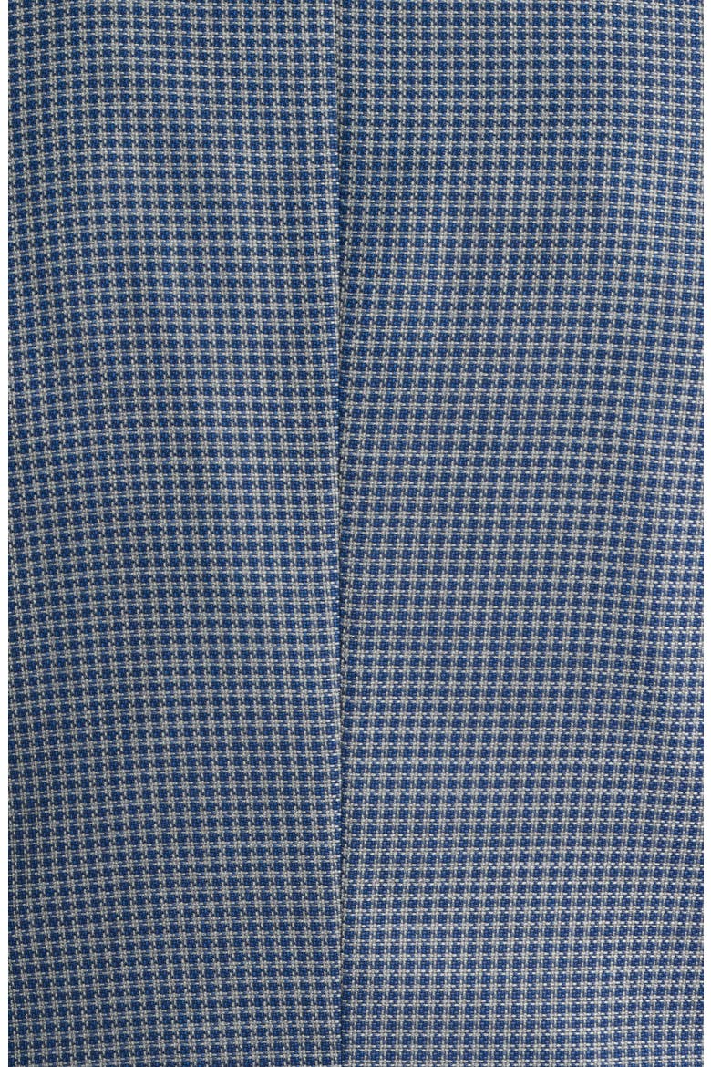 Hutson Slim Fit Dark Blue Microcheck Virgin Wool Sport Coat, Alternate, color, DARK BLUE