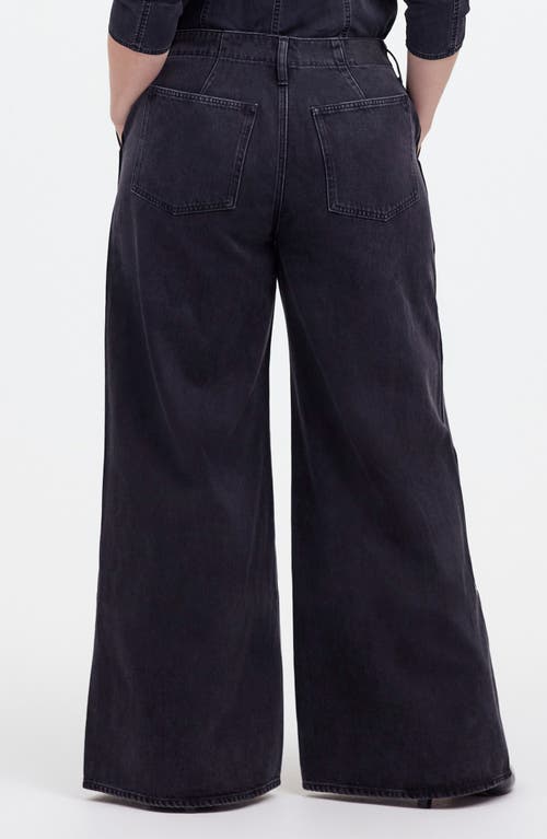 Shop Madewell Wide Sweep Denim Jeans In Bartholomew Wash