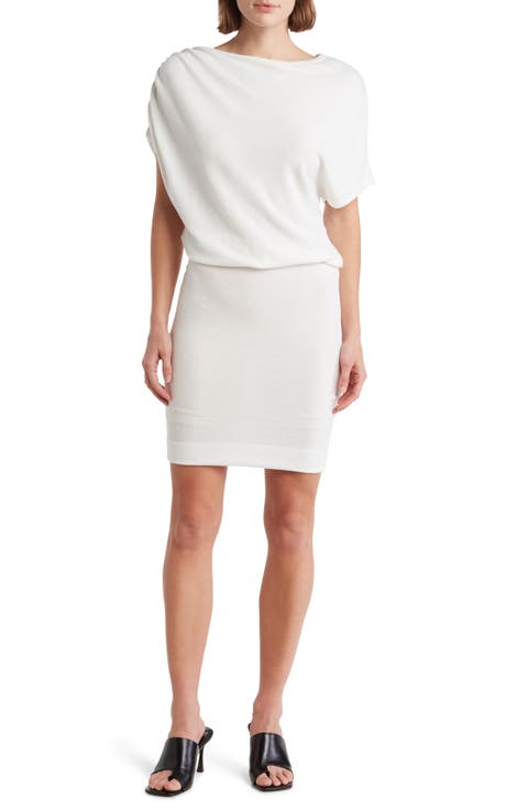 Short Sleeve Sweater Dress