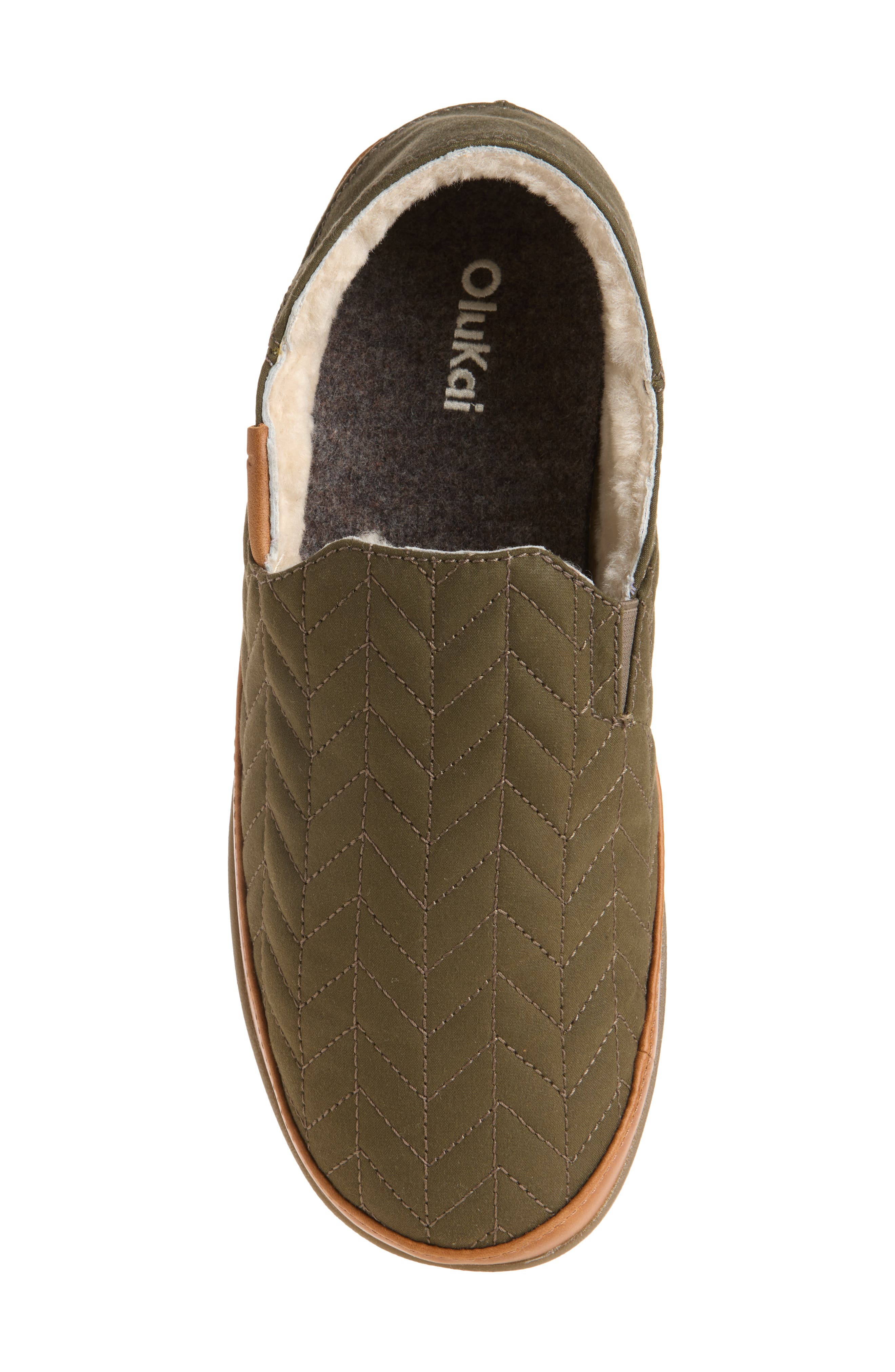 Hanohano II Slipper, Alternate, color, HUSK/ HUSK