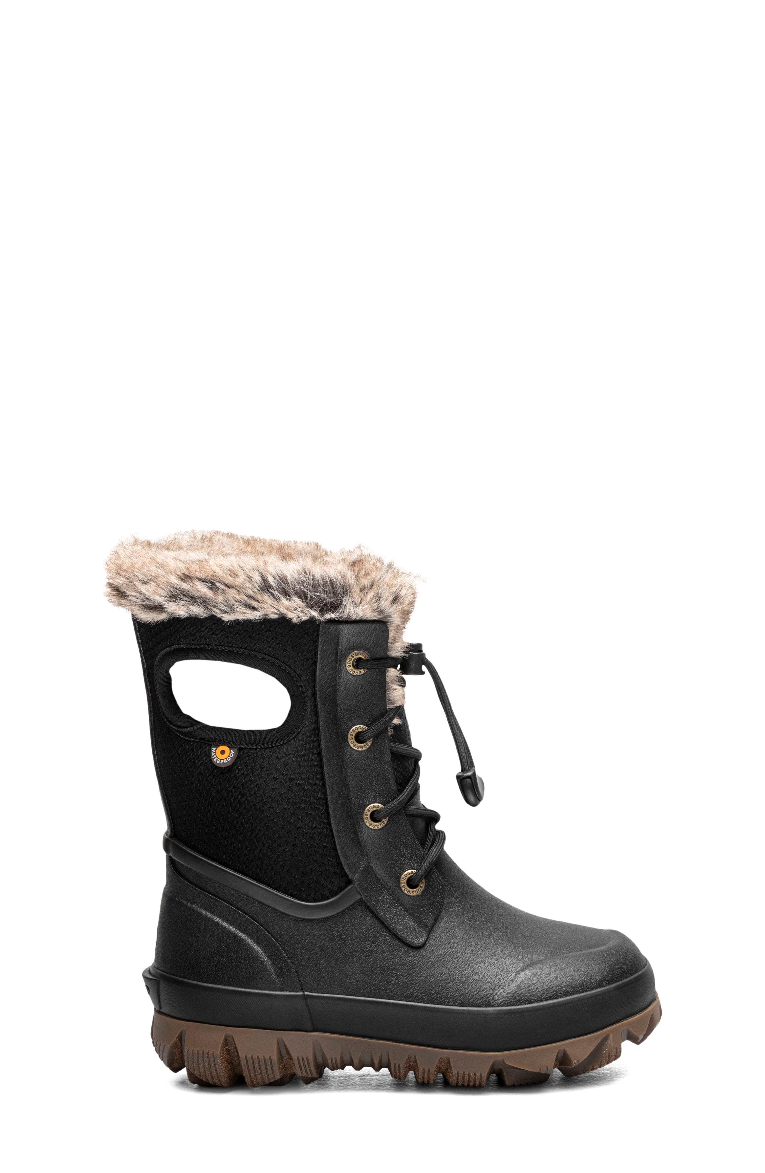 Kids' Arcata II Waterproof Boot, Alternate, color, BLACK