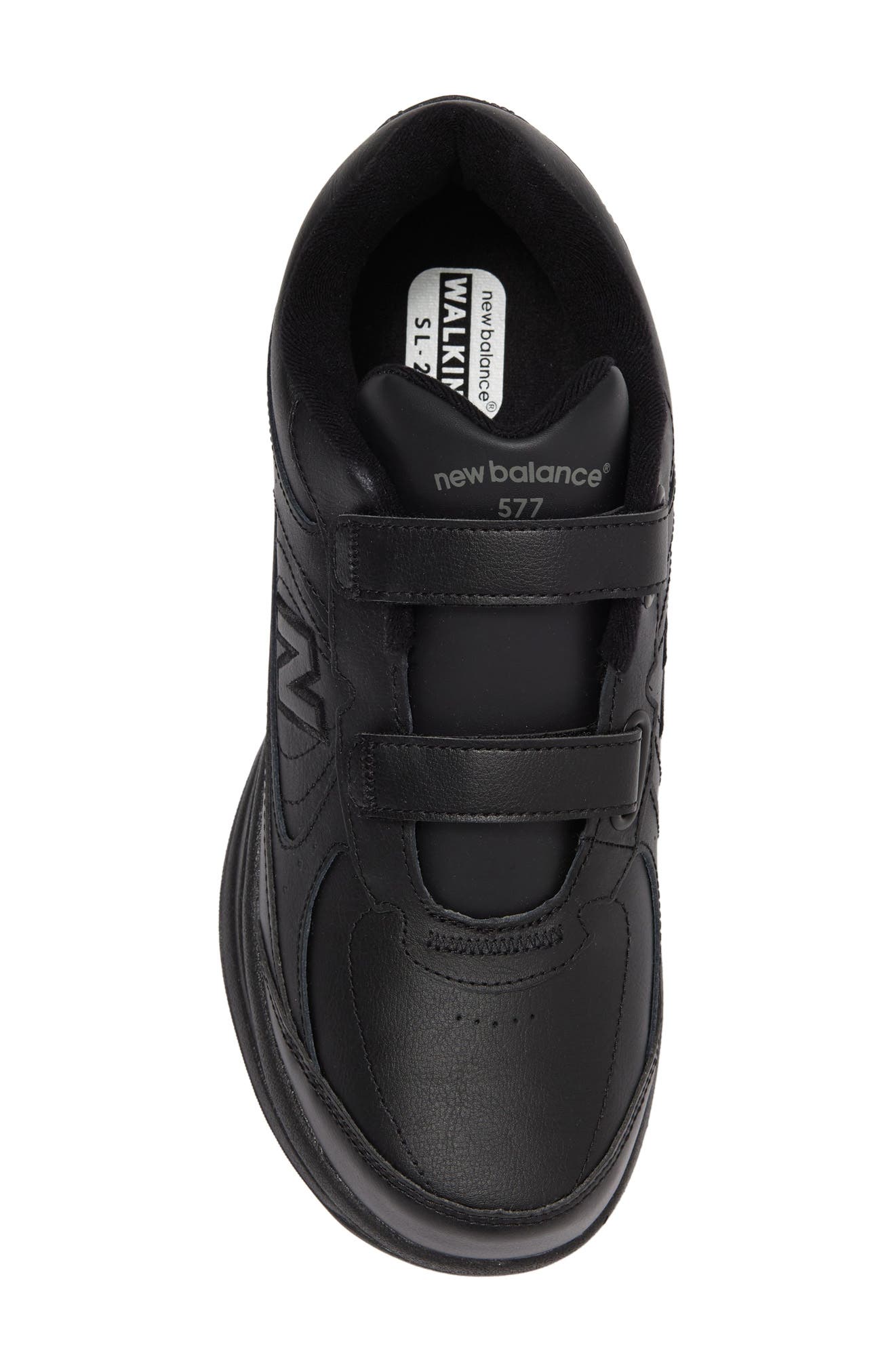 New Balance 577 Leather Walking Shoe, Alternate, color, 