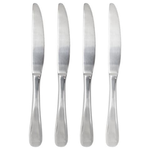 Manchester 4 Piece Stainless Steel Dinner Knife Set