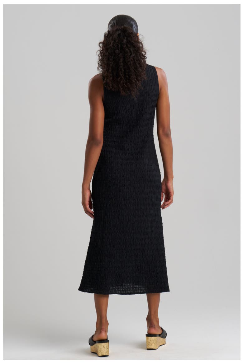 Waves Maxi Dress, Alternate, color, Black