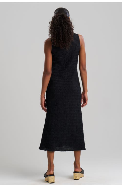 Natori Waves Maxi Dress In Black