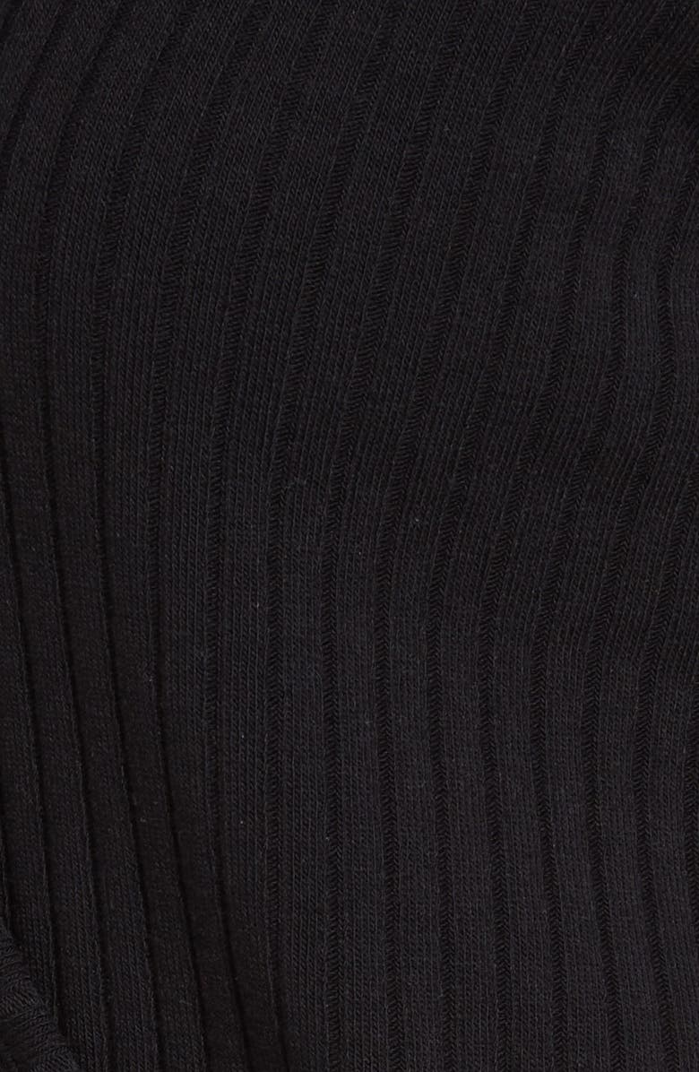 Madewell Ribbed Wrap Crop Top, Alternate, color,