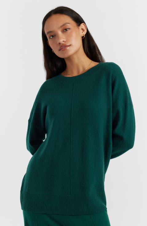 Wool & Cashmere Slouchy Sweater