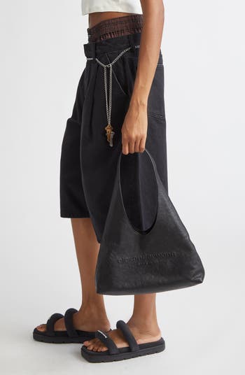 Alexander Wang Small Pike Leather Hobo Bag | Nordstrom