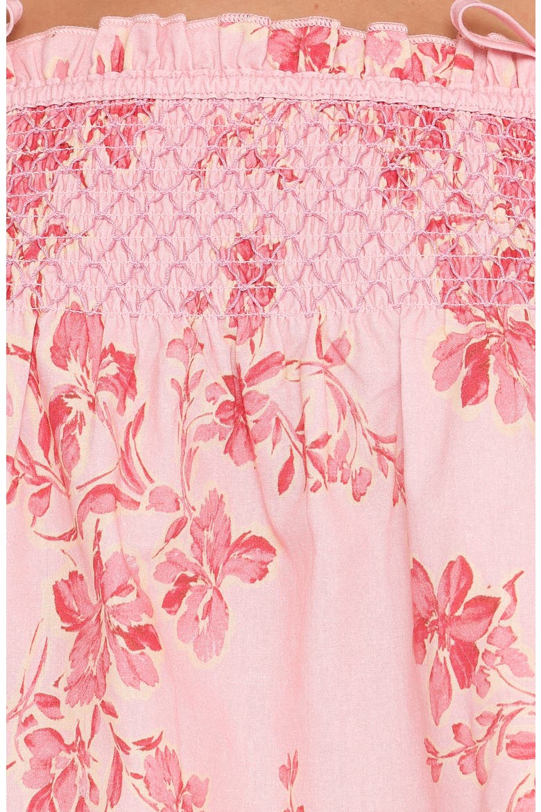 Cosima Floral Print Camisole, Alternate, color, ROSE PINK FLORAL