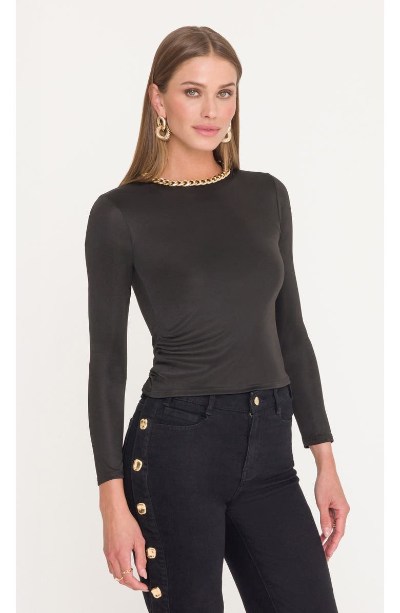 Generation Love Robin Chain Top, Main, color, Black