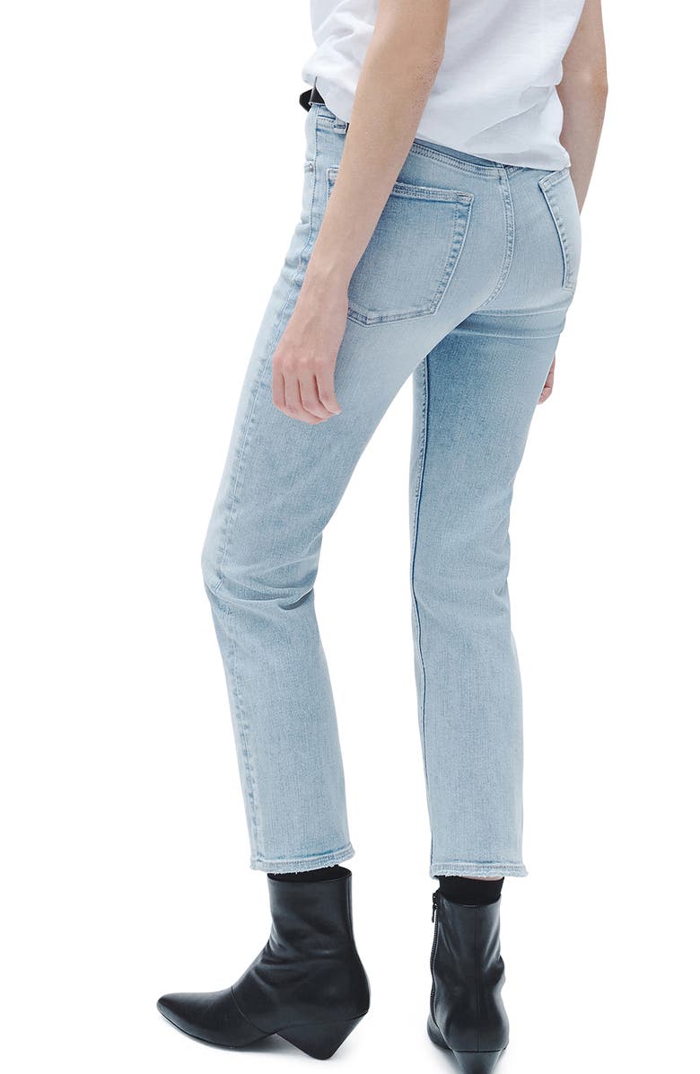 rag & bone Wren Slim Fit High Waist Ankle Crop Jeans, Alternate, color, Emma