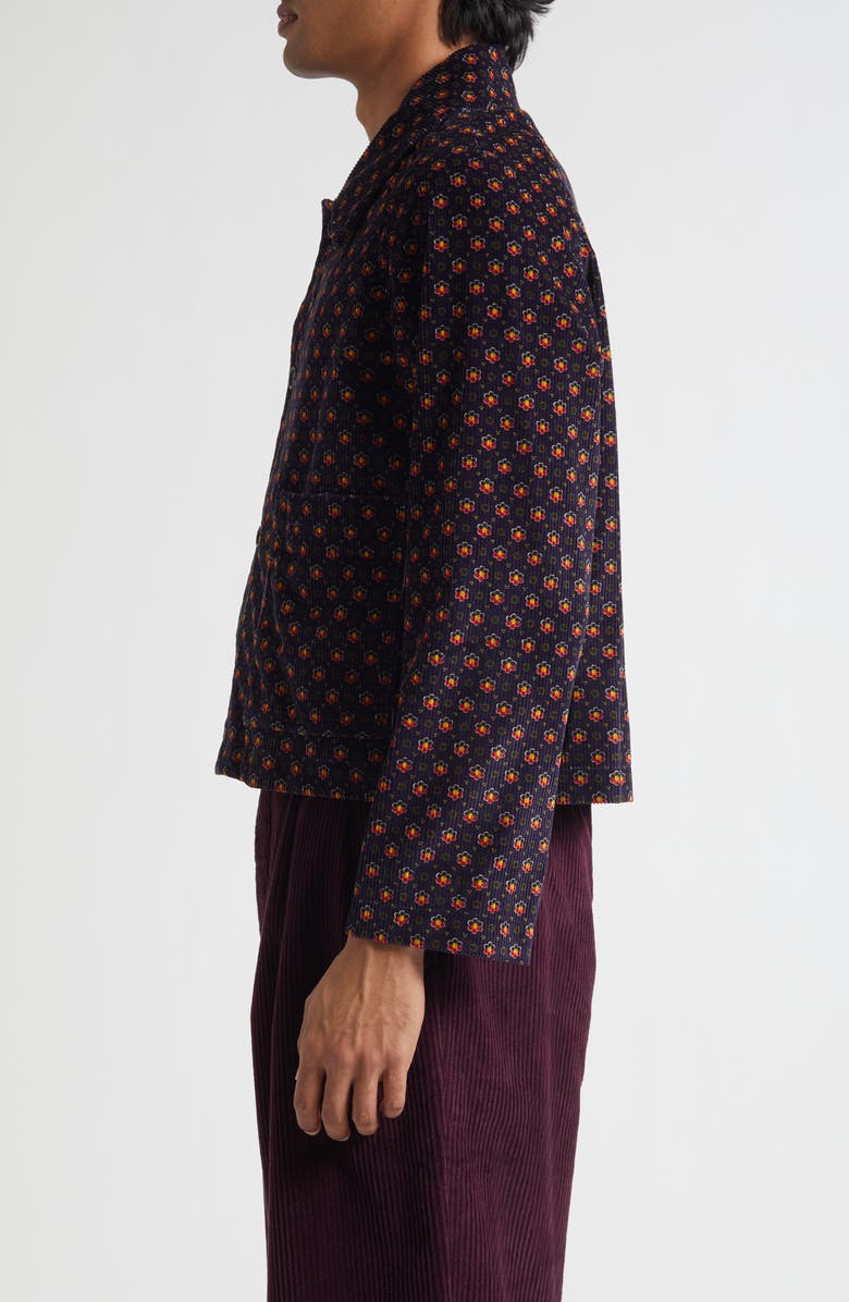 Bode McAllister Corduroy Jacket, Alternate, color, Purple