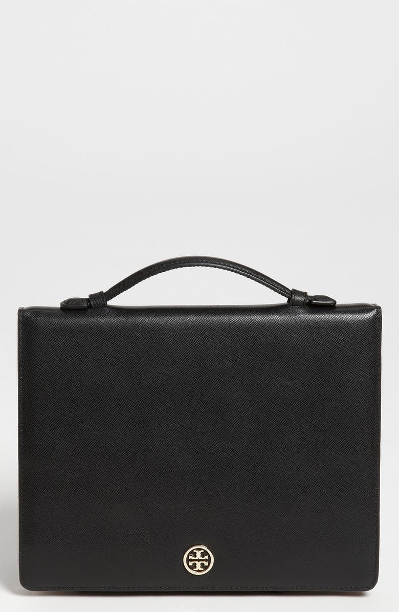Tory Burch 'Robinson' Saffiano Leather Tablet Case, Main, color, 