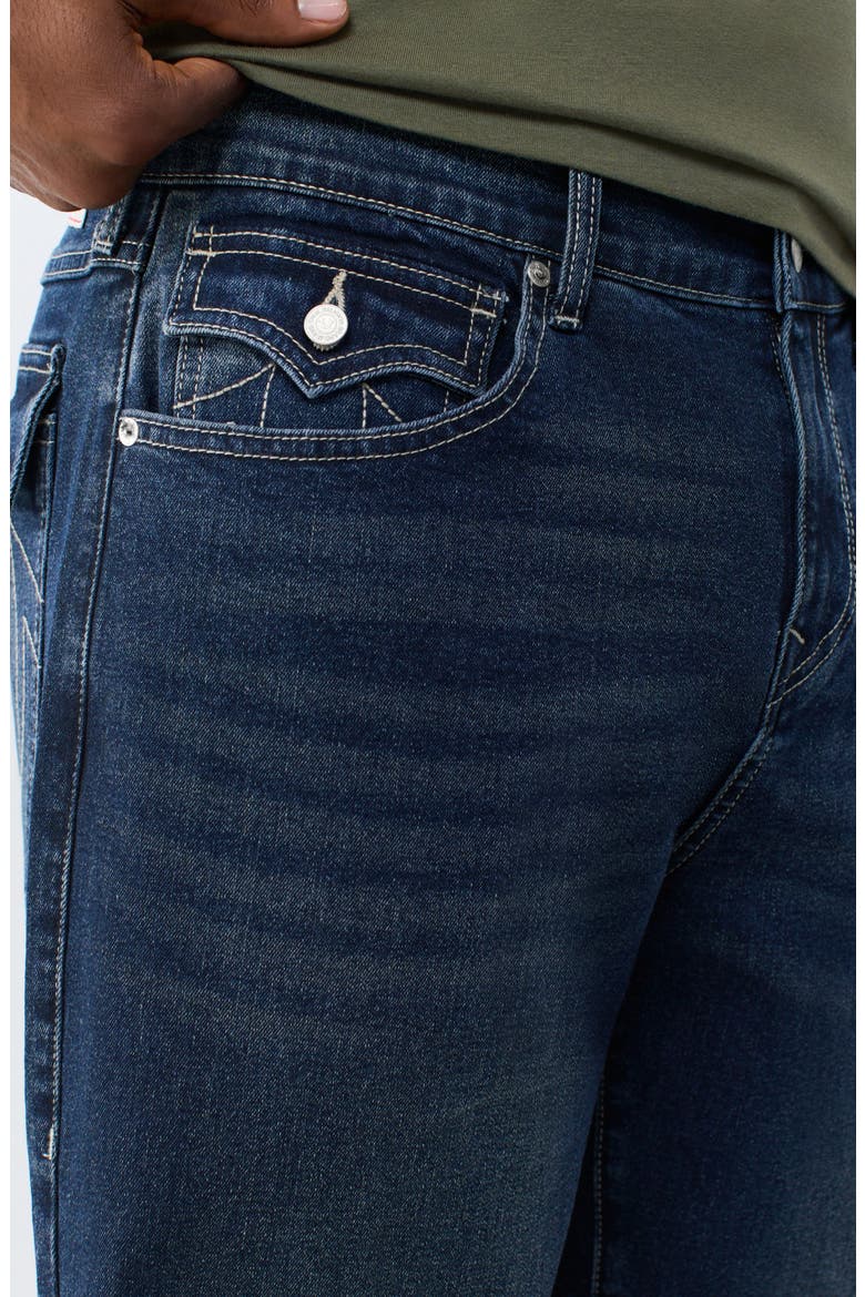 Bobby SN Flap Relaxed Baggy Jeans, Alternate, color, DARK HAWK'S EYE WASH