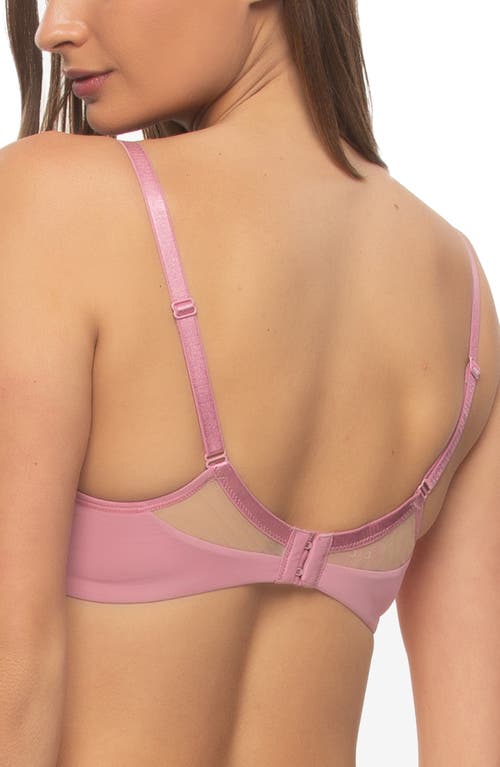 Felina Amaranth T-shirt Bra In Foxglove