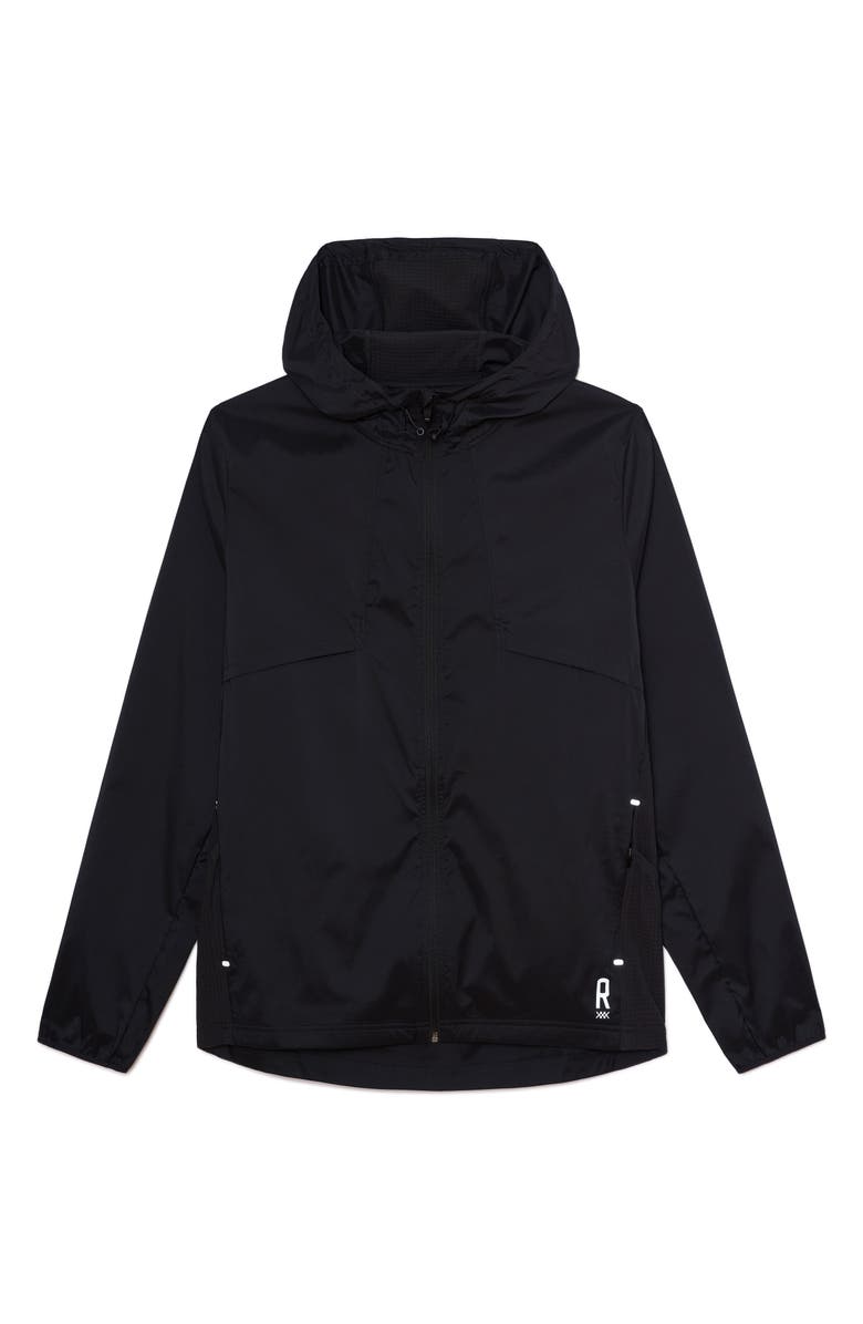 Rhone Outpace Full Zip Jacket, Alternate, color, Black