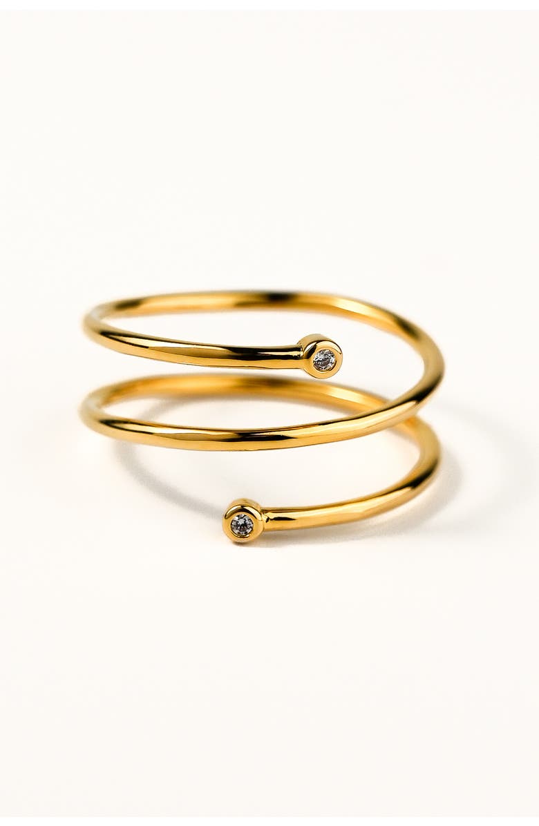 Zynnia Collective Orbit Ring, Alternate, color, Gold
