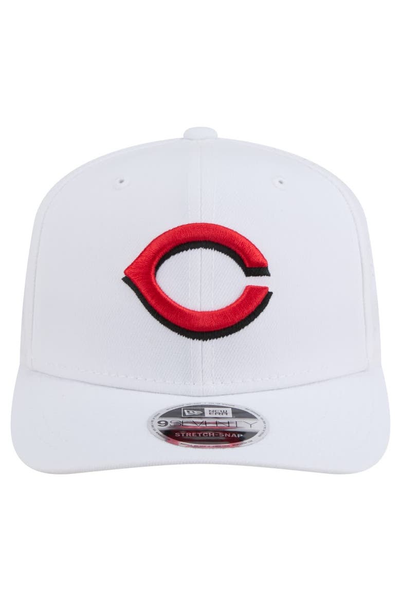 Men's New Era White Cincinnati Reds COOLERA 9SEVENTY Adjustable Hat, Alternate, color, White