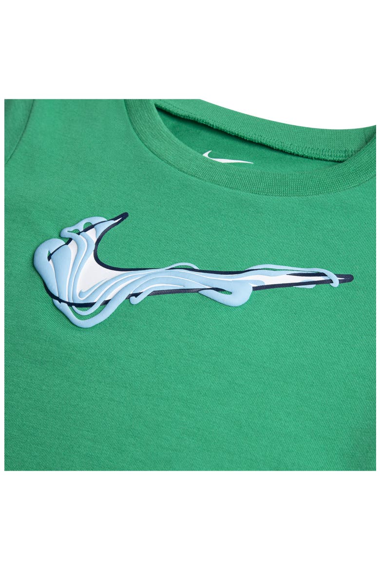 Paint Logo Graphic T-Shirt & Dri-FIT Shorts Set, Alternate, color, MIDNIGHT NAVY