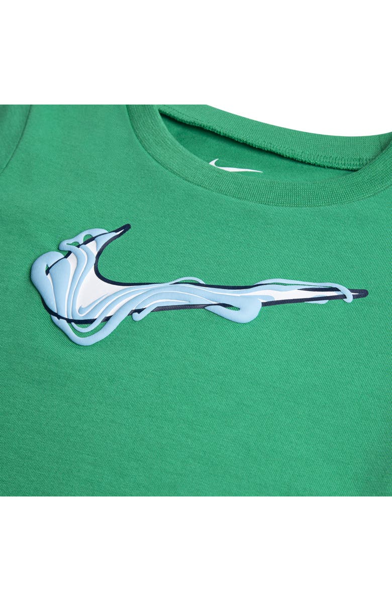 Nike Paint Logo Graphic T-Shirt & Dri-FIT Shorts Set, Alternate, color, Midnight Navy